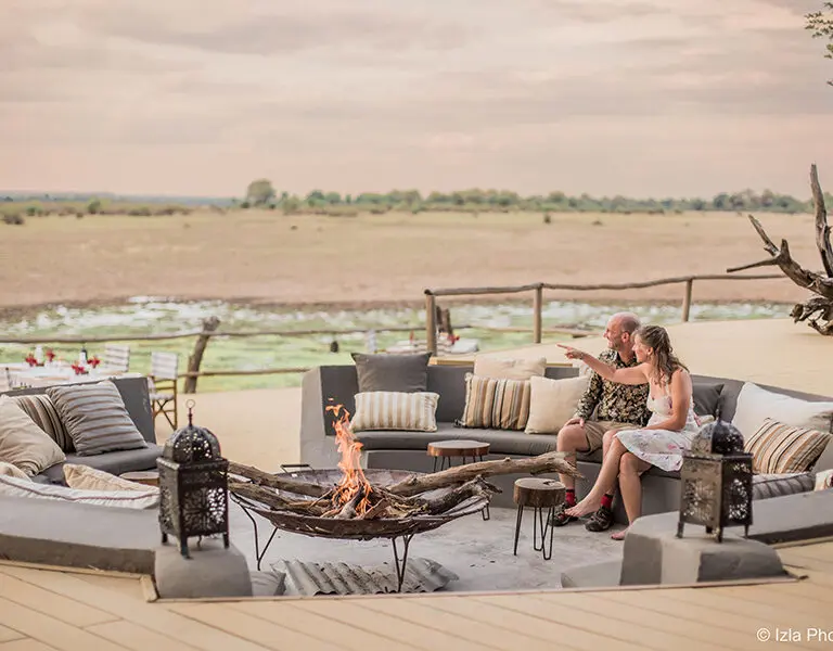 The perfect spot for an armchair safari. 