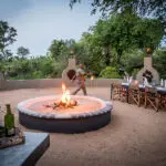 Boma dinners under the stars. 