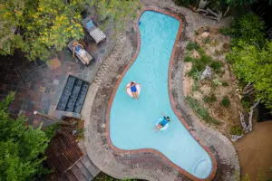 Kambaku Safari Lodge is great for travelling families. 