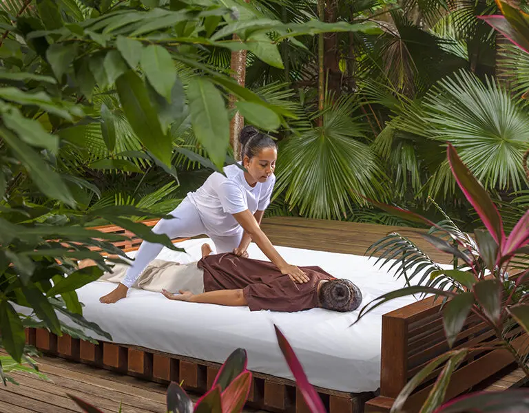 Spoil yourself with a massage. 