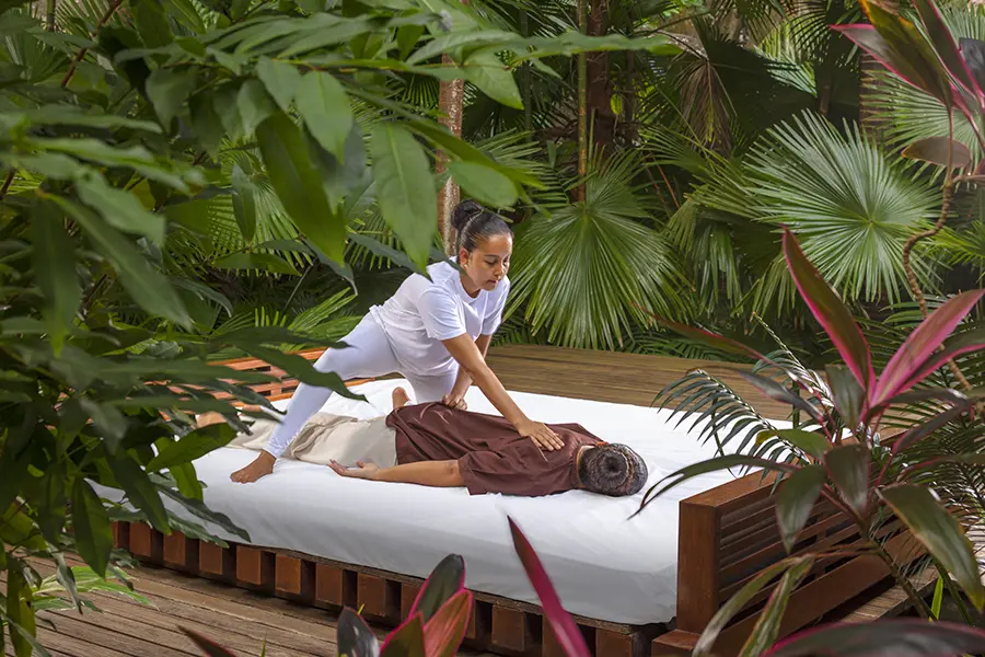 Spoil yourself with a massage. 