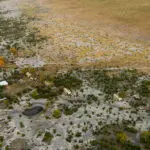 Wilderness Mokete - an aerial view. 