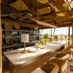 The bar is often the spot to hear the best stories from other guests and staff. 