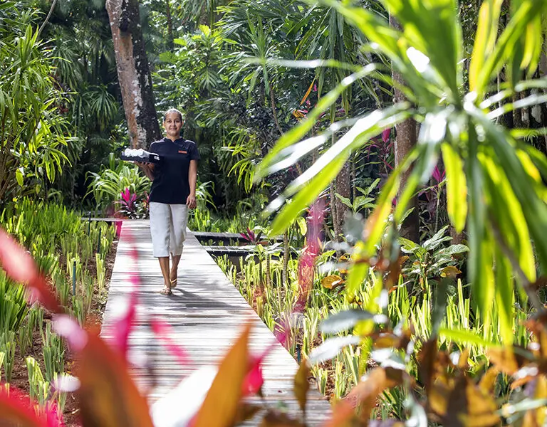 An on-site spa is available for all kinds of indulgent treatments. 