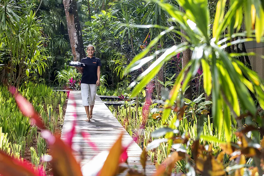 An on-site spa is available for all kinds of indulgent treatments. 