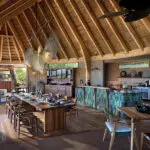 Tawana dining and bar area.
