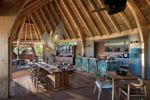 Tawana dining and bar area.