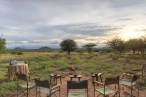 Spend your evenings enjoying the views and good food. 
