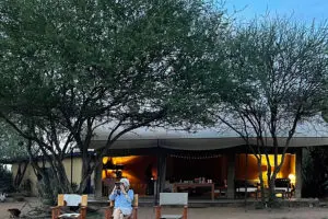 Enjoy the benefits of an armchair safari. 