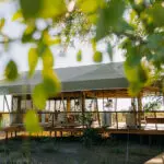 Surrounded by the wilderness. 