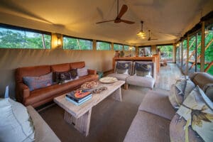Relax and unwind at camp. 