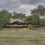 An exterior view of Lion Camp. 