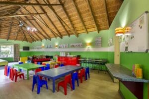 También hay una sala de juegos para el disfrute de los más pequeños.