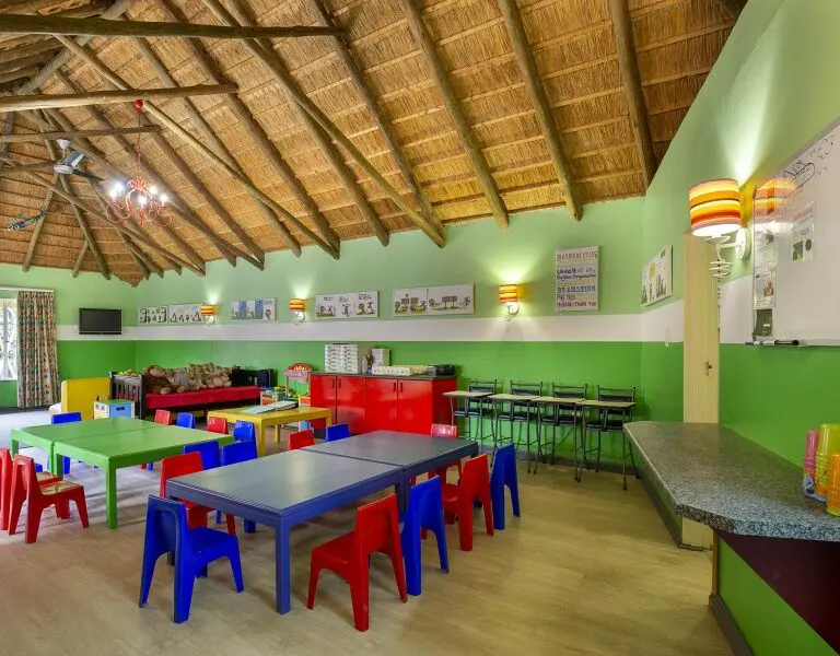 There is also a playroom for the littles ones to enjoy.