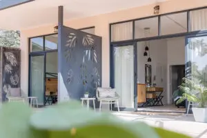 Rooms at Waterfalls Lodge.