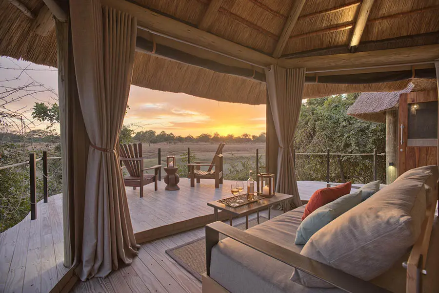 Luxury Suite interior.