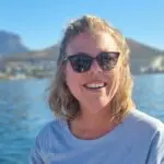 On a cruise around Cape Town.