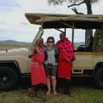 Almuerzo picnic con guías en el Masai Mara.