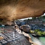 Picnic in Baboon Cave.