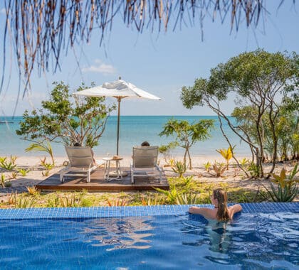 Estancia en la playa de Benguerra.