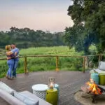 A romantic safari getaway.