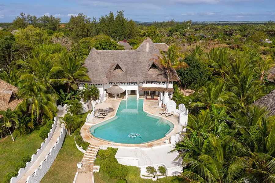 The main house. 