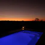 Savour some sunsets at the pool. 