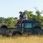 Disfrutando de las vistas del Kruger. 