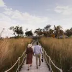 Entorno romántico en Little Vumbura. 