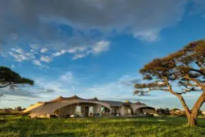 The Retreats hug the Serengeti landscape. 
