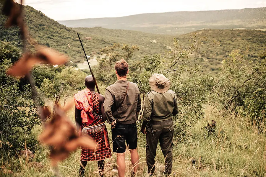 Bush walks with a Maasai guide | Cottar's 1920s Camp