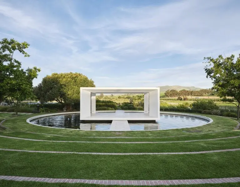 Beautiful courtyard architecture.