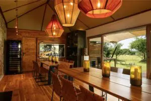 Communal areas are the perfect spot to enjoy a meal, or simply engage in convivality. 