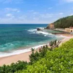 Walk an endless stretch of beach along Thompson Bay.
