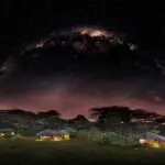 A magical African night sky. 