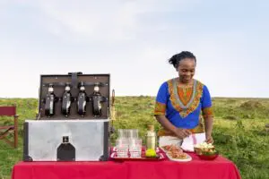 Friendly staff are ready to serve only the finest drinks. 