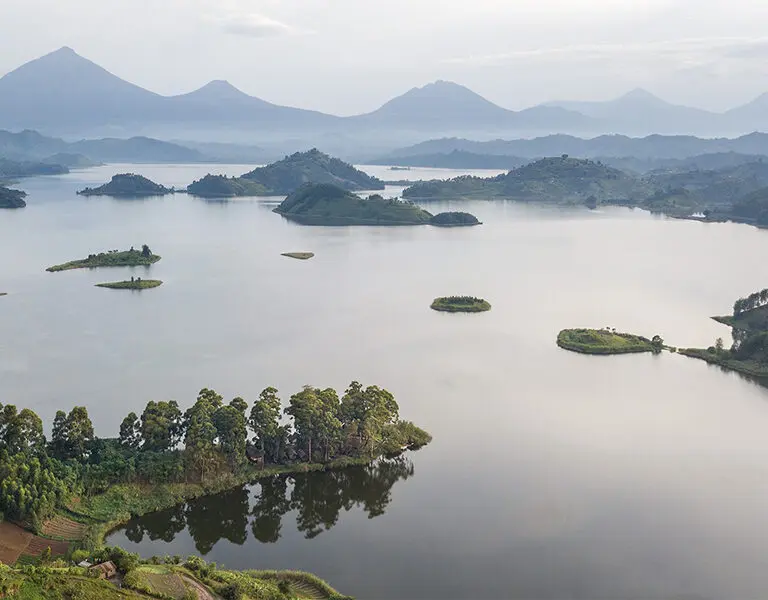 Lake Mutanda.