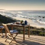 Breakfast with a view. 