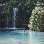 Take a swim in a natural waterfall-fed pool | Lewa House