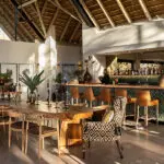 Sip on cocktails at the bar.