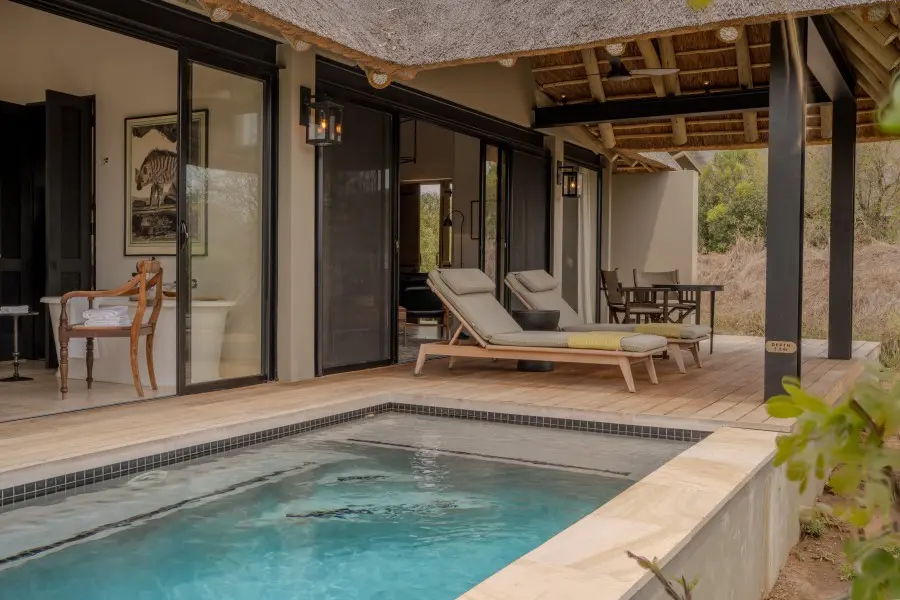 Cool off in your private plunge pool.