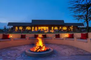 Cosy up next to the fire pit and share your wildlife stories with friends and family.