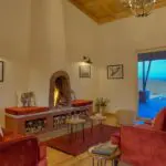 A cosy lounge area for early evening relaxation.
