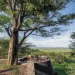 Enjoy a peaceful breakfast at the viewpoint. 