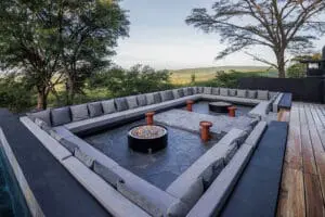 The double capacity firepit.