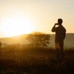Sip on a cold beer as you witness the sunset over the Serengeti.