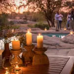 Spend your evenings enjoying iconic African sunsets. 