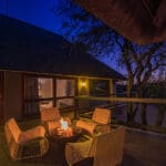 Spend your evenings listening to the sounds of the wild. 