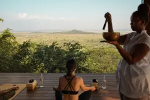 Las clases de meditación le conectarán con la naturaleza.