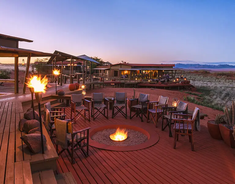 Spend your evenings under a blanket of stars. 